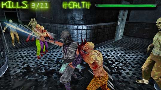 Ninja Killer: Zombie Hospital screenshot 5