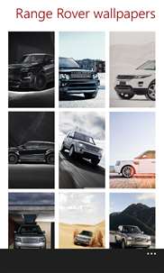 Range Rover wallpapers screenshot 1