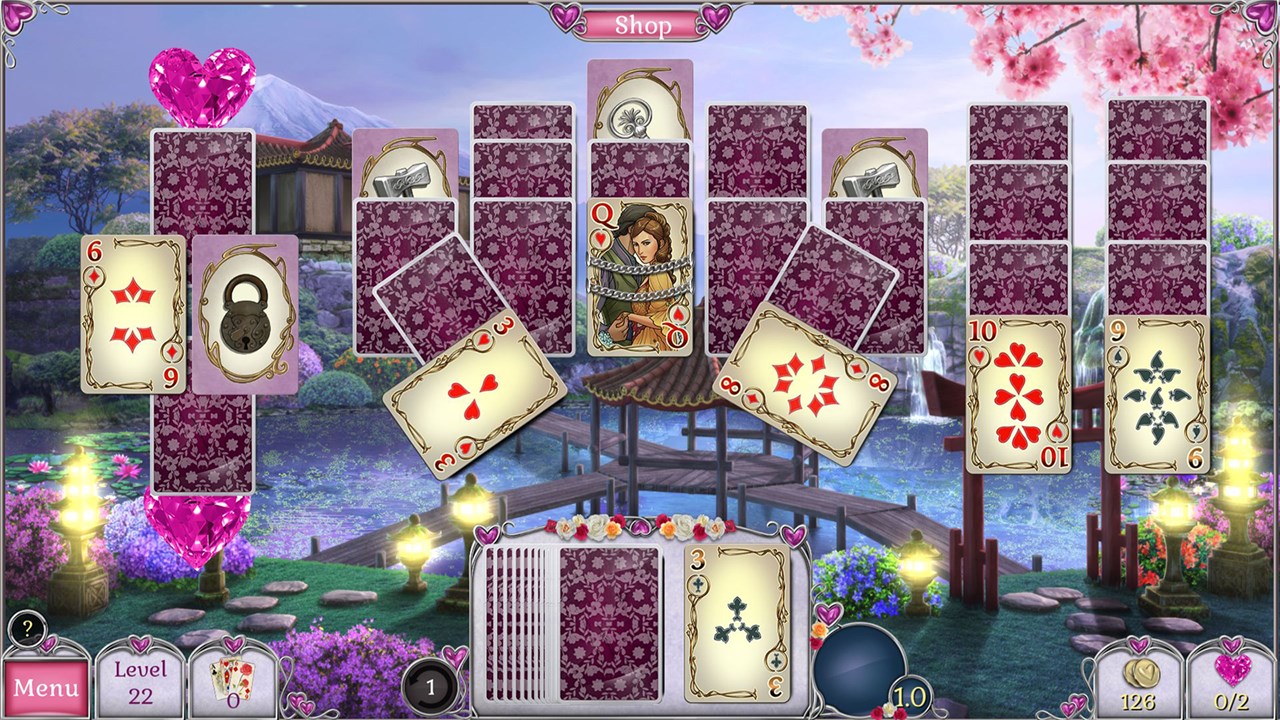 Jewel Match Solitaire L'Amour screenshot 3