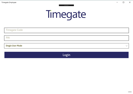 Timegate Employee screenshot 1
