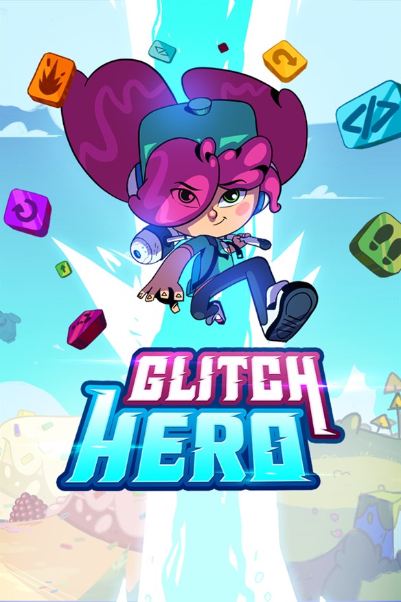 Glitch Hero Xbox Series X|S and Xbox One cover art