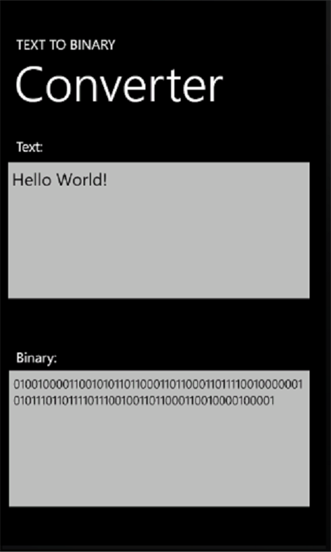 Binary To Text