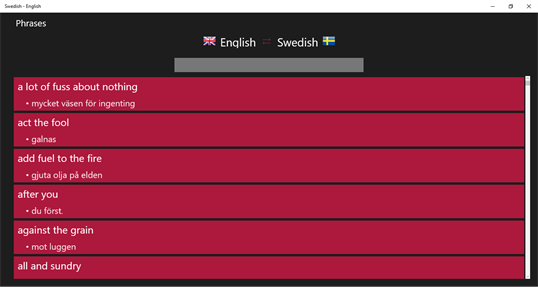 Swedish - English screenshot 4
