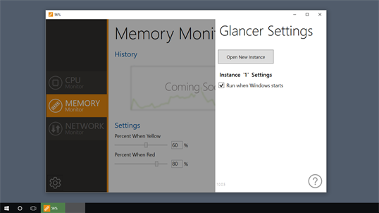 Glancer - PC Vitals at a Glance screenshot 2