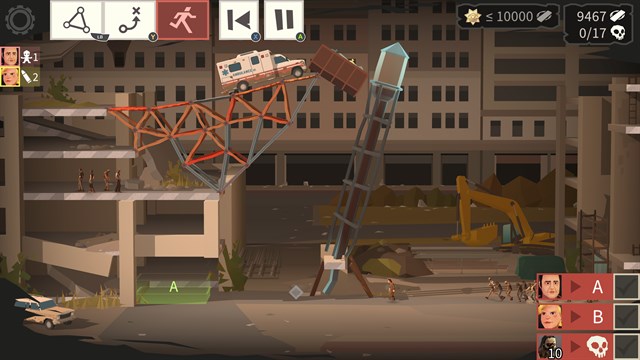 Bridge Constructor: The Walking Dead screenshot 3