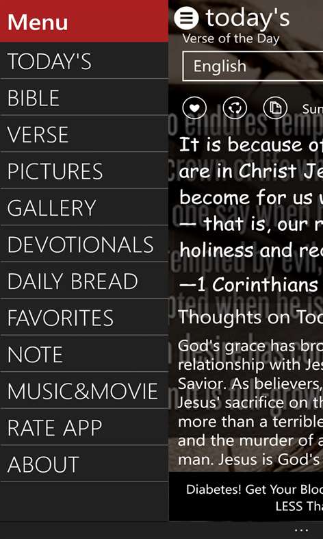 Bible - 57 Languages Screenshots 1