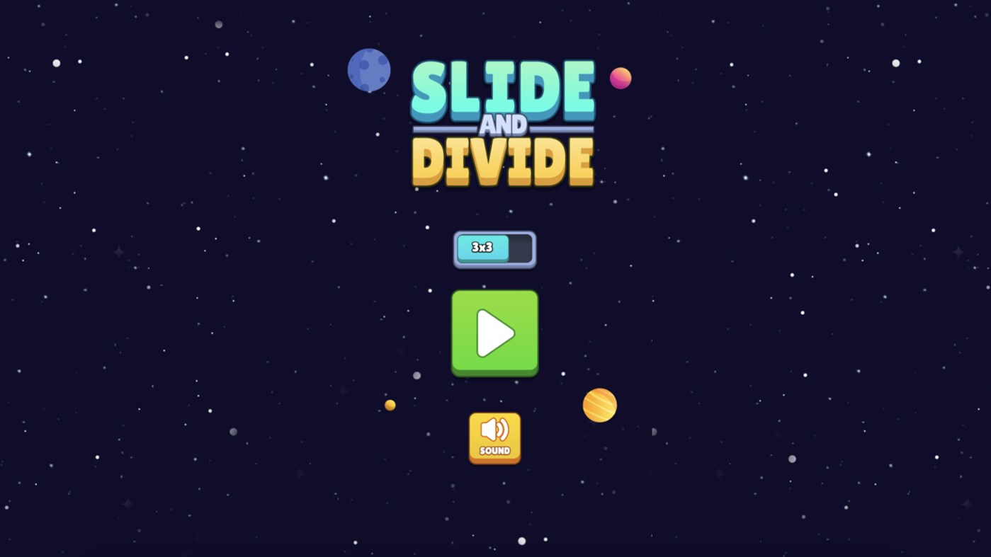 #1. Slide And Divide (Windows) By: Advergame Technologies Private Limited