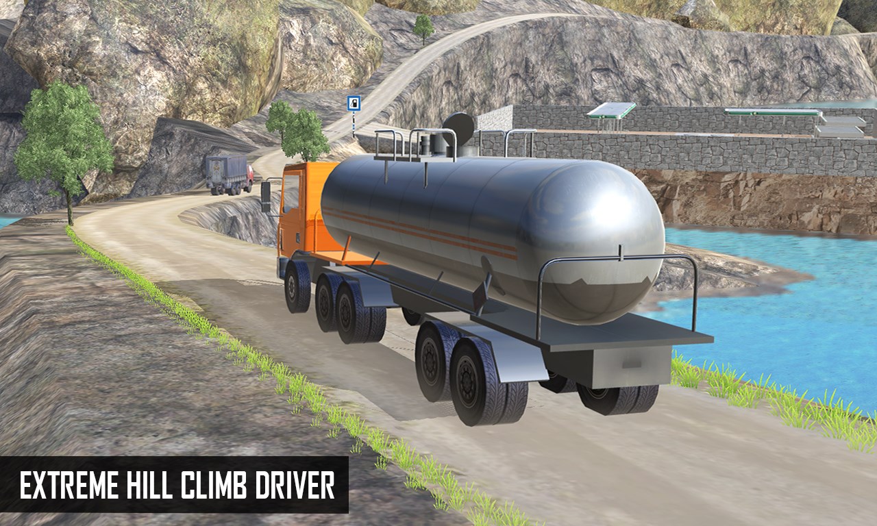 Screenshot 3 Oil Tanker Transporter Truck-Dangerous Hill Drive windows