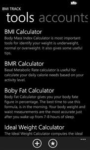 BMI Track screenshot 5