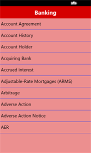 Banking Terms And Abbreviations screenshot 4