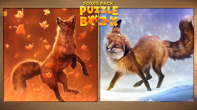 Puzzle Book: Foxes Pack screenshot 3