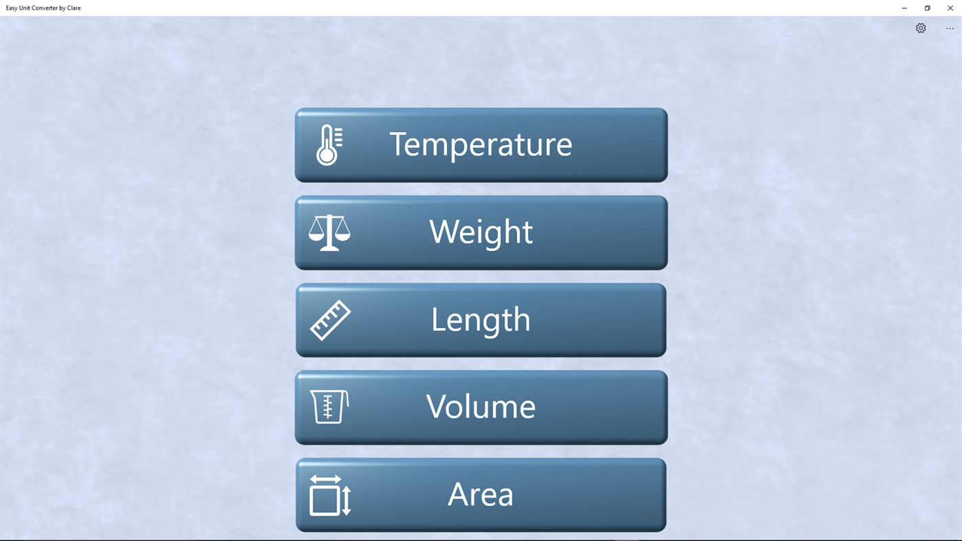 #1. Easy Unit Converter by Clare (Windows) 由: Clare Yan