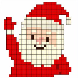 Christmas Sandbox Number Coloring- Color By Number