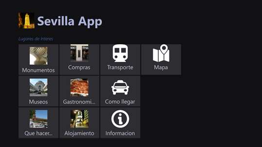 Sevilla App screenshot 1