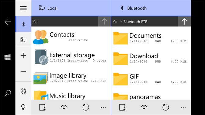 how to use bluetooth file transfer app