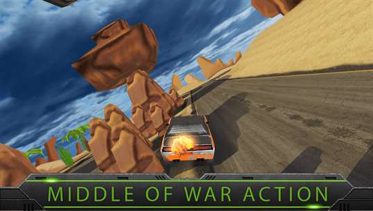 Speed Car : WW Warzone screenshot 2