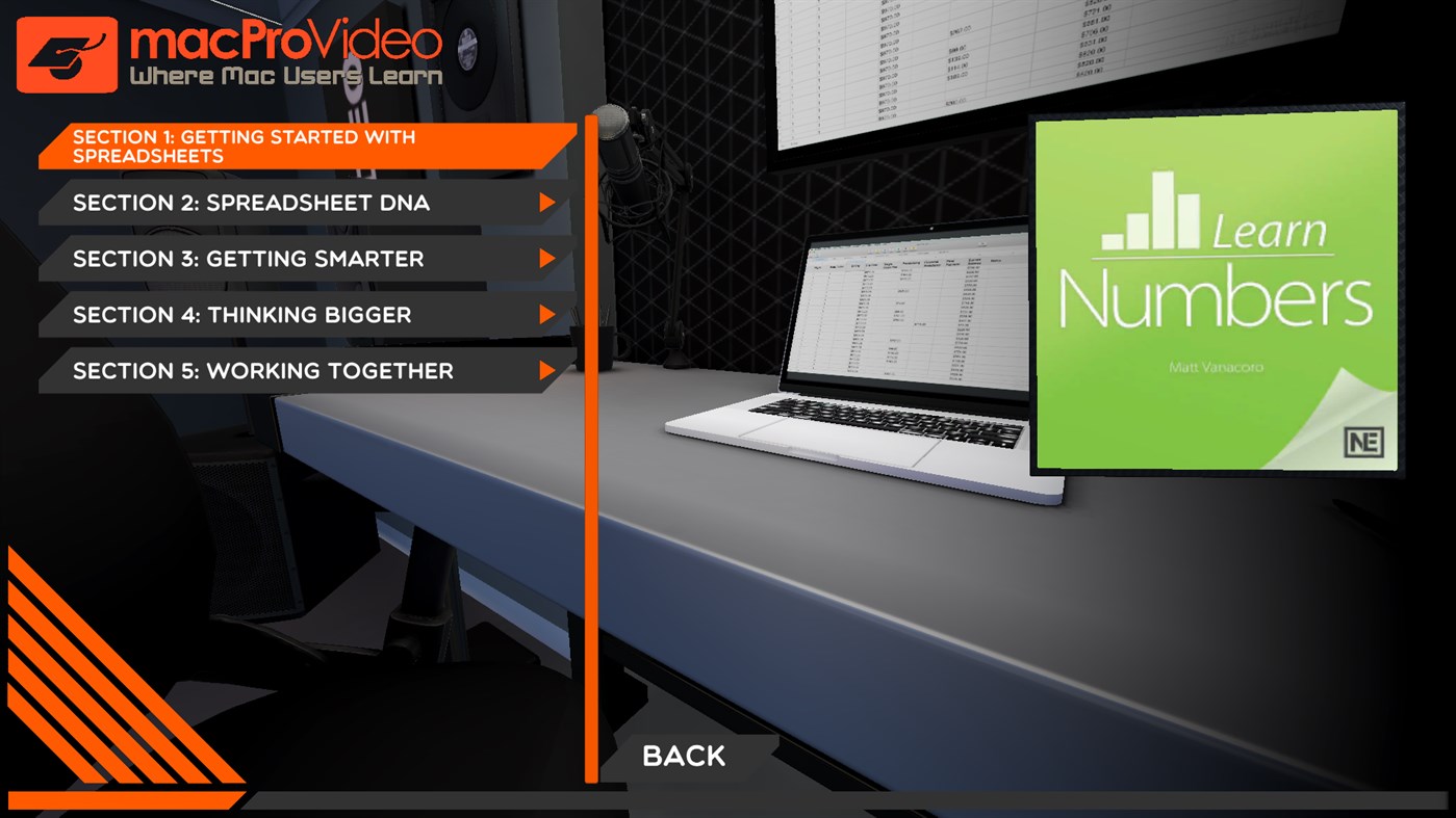 #2. Numbers Course By macProVideo 101 (Windows) Podle: macProVideo.com