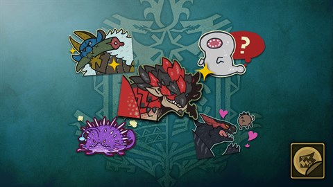 Sticker Set: Classic Monsters Set