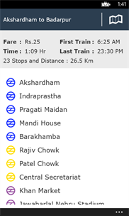 Delhi Metro Info screenshot 4