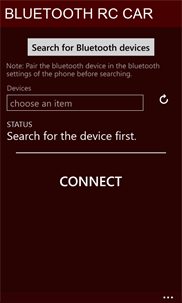 Bluetooth RC car screenshot 1
