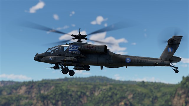 War Thunder - Greek AH-64A Apache screenshot 3