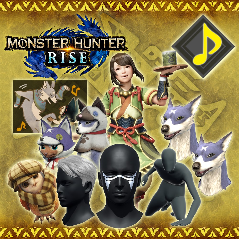 DLC Pack 3 do Monster Hunter Rise cover art (full size)