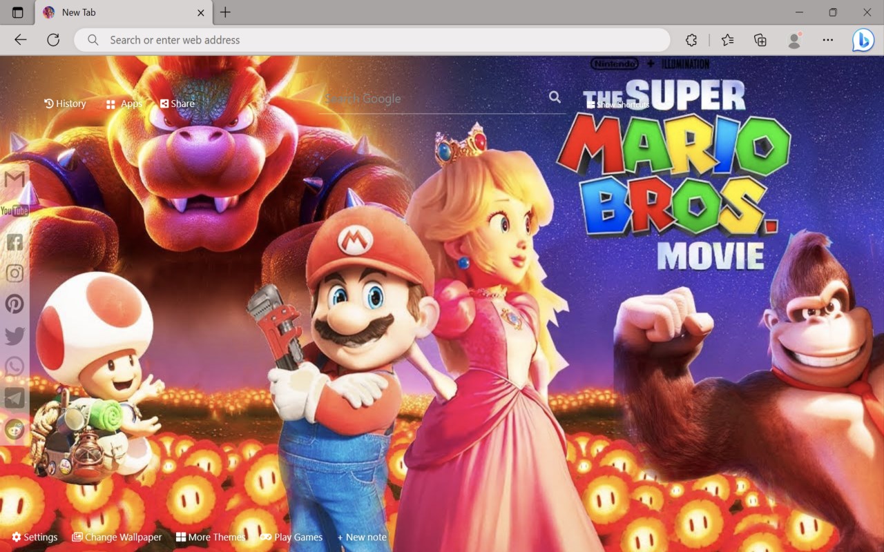 Super Mario Bros Movie Wallpaper