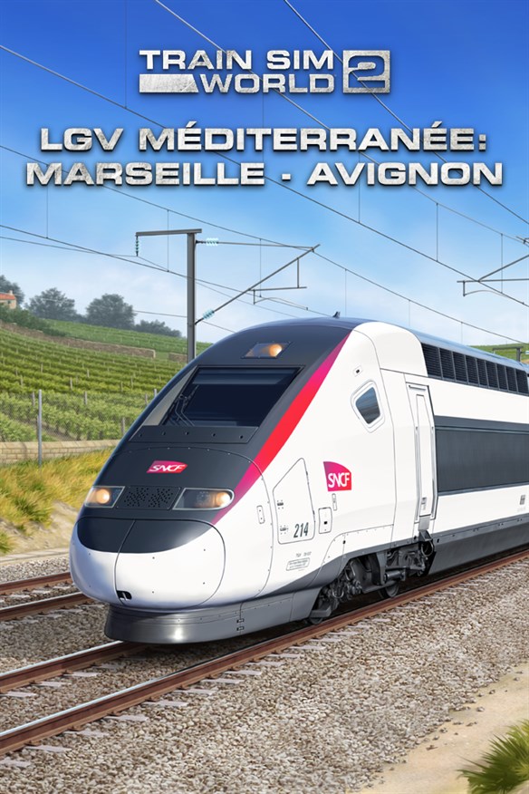 Train Sim World 2: LGV Méditerranée: Marseille - Avignon Xbox Series X|S and Xbox One cover art