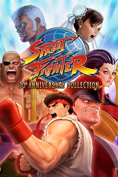 Cover poster for Street Fighter 30th Anniversary Collection