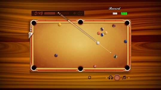 Pool Billiards * screenshot 1