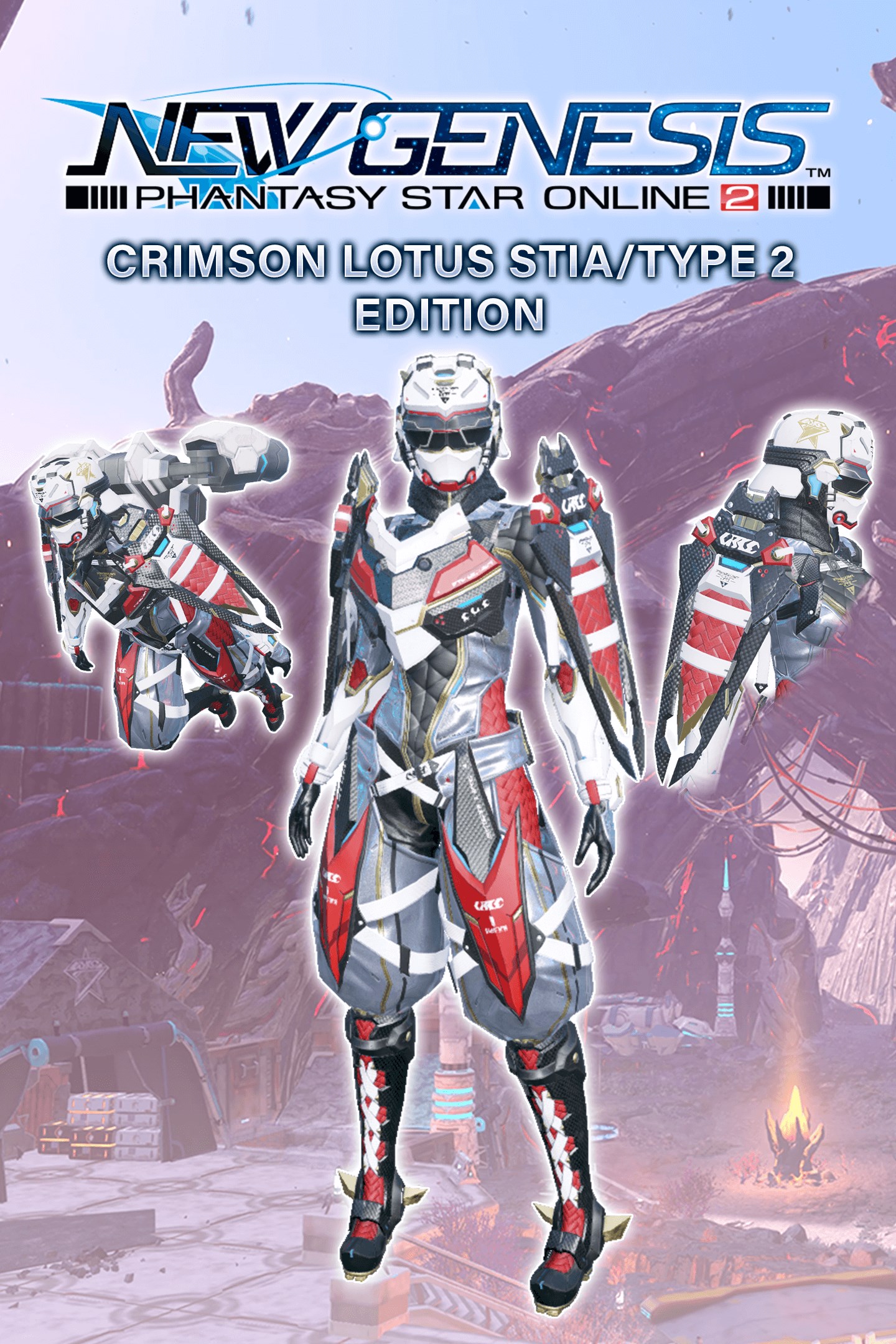 PSO2:NGS - Crimson Lotus Stia/Type 2 Edition image