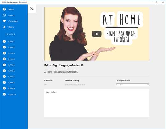 British Sign Language - Simplified! screenshot 3