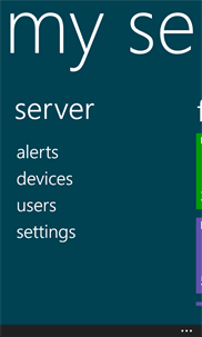 My Server screenshot 1
