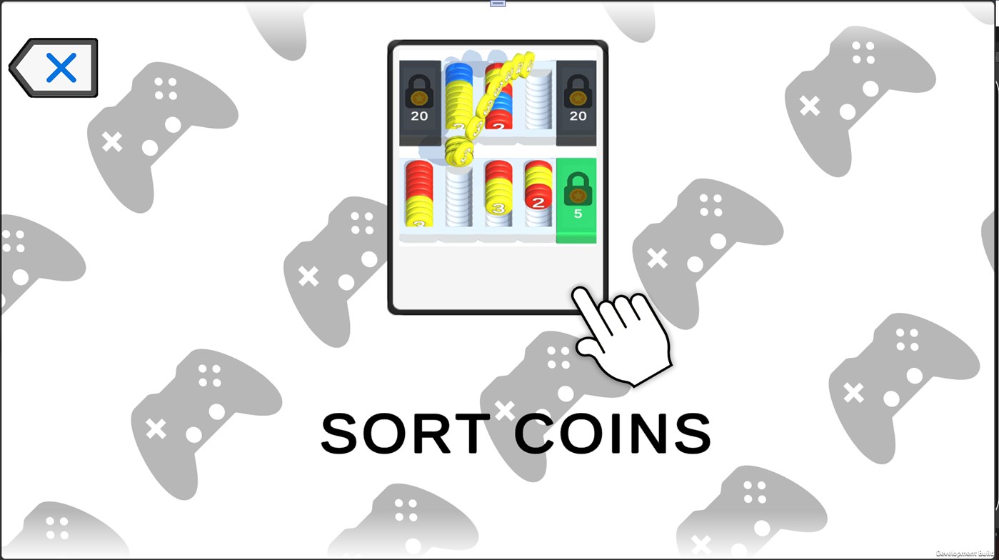 #2. Sort Coins Puzzle (Windows) โดย: Ben Tijerina