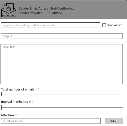 E-Mail Bot screenshot 3