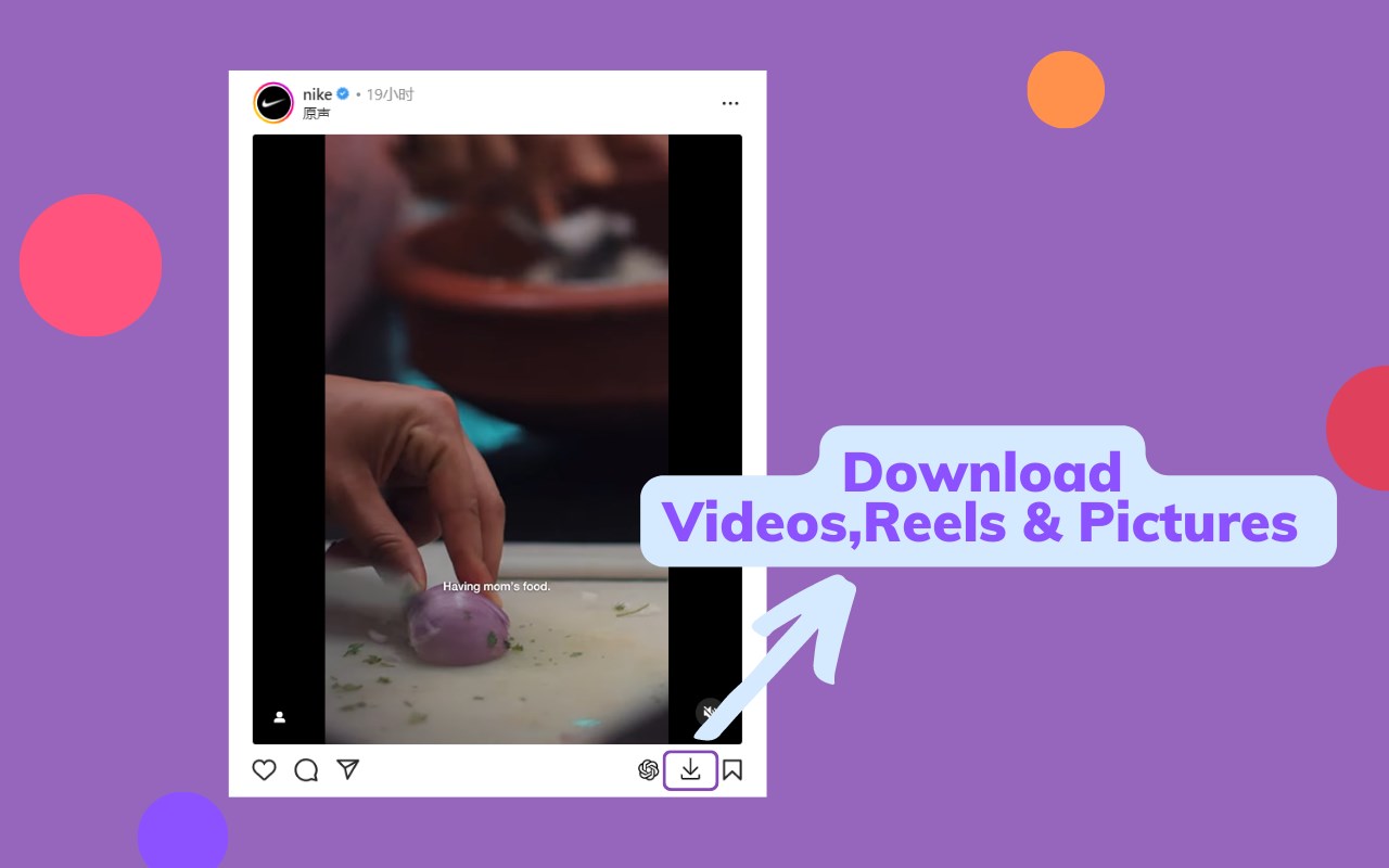 Instagram Downloader and Summary with ChatGPT