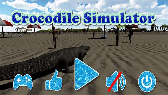 Wild Crocodile Attack Sim 2019 screenshot 1