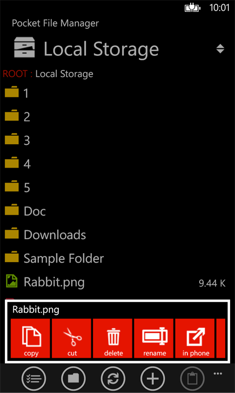 Pocket File Manager Screenshots 2