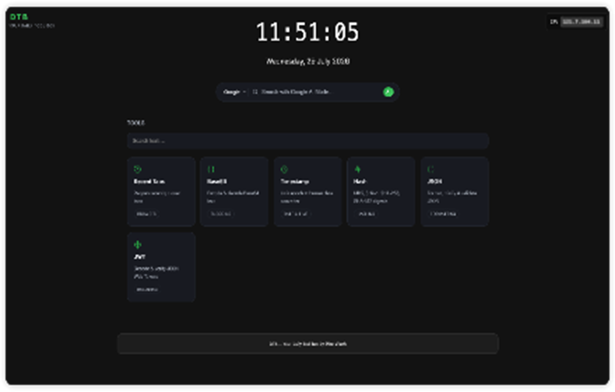 DTB - Daily Tool Box