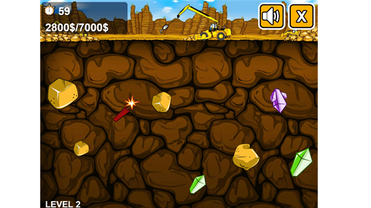 Gold Miner Classic! screenshot 1