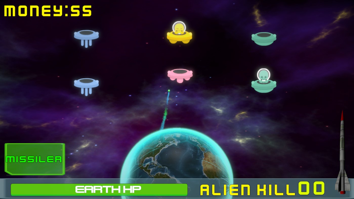 #2. Earth defence: Alien smash (Windows) di: Yen Nguyen