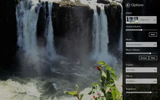 Virtual Waterfall screenshot 2