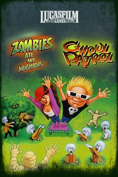 Cover poster for Zombies Ate My Neighbors and Ghoul Patrol