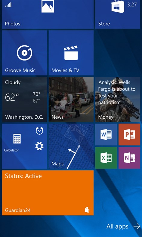 #3. Guardian24 Smartphone App (Windows) di: Bluechip Technologies Limited