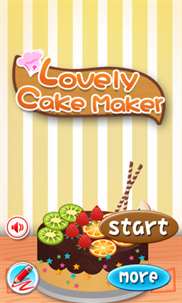 Lovely Cake Maker screenshot 1
