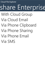 Cloud File Explorer screenshot 7