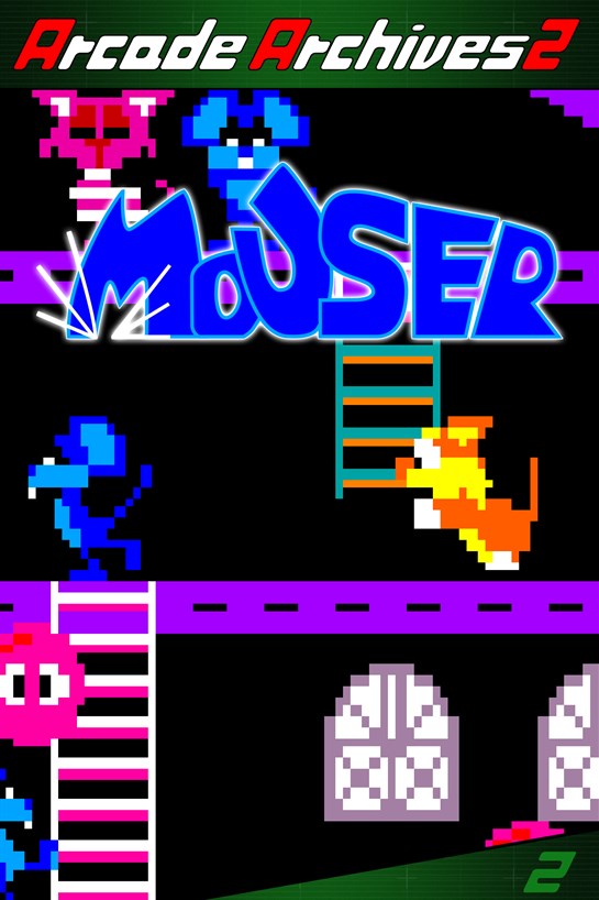 Arcade Archives 2 MOUSER kutu görüntüsü