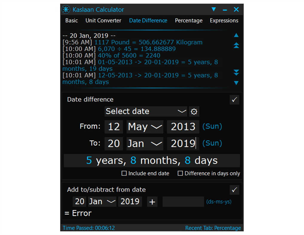 #3. Kaslaan Calculator (Windows) di: KaslaanSoft