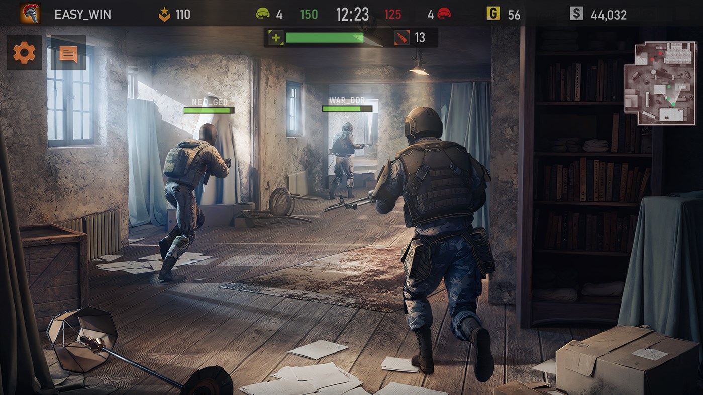 #3. Striker Zone: War Action, Shooter Adventure Game (Windows) Podle: XDEVS LIMITED