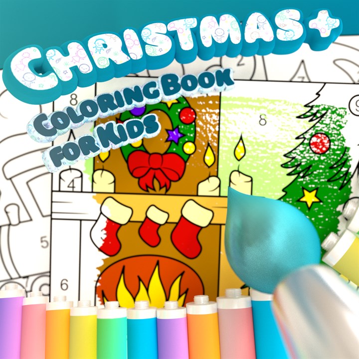 Christmas Coloring Book for Kids +